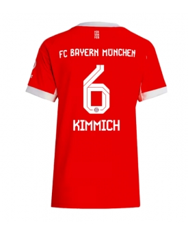 Billige Fotballdrakt Bayern Munich Joshua Kimmich #6 Replika Hjemmedrakt Dame 2025-26 Kortermet Billige Fotballdrakt Bayern Munich Joshua Kimmich #6 Replika Hjemmedrakt Dame 2025-26 Kortermet